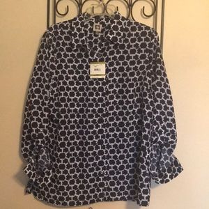 CADET & WHITE BLOUSE.